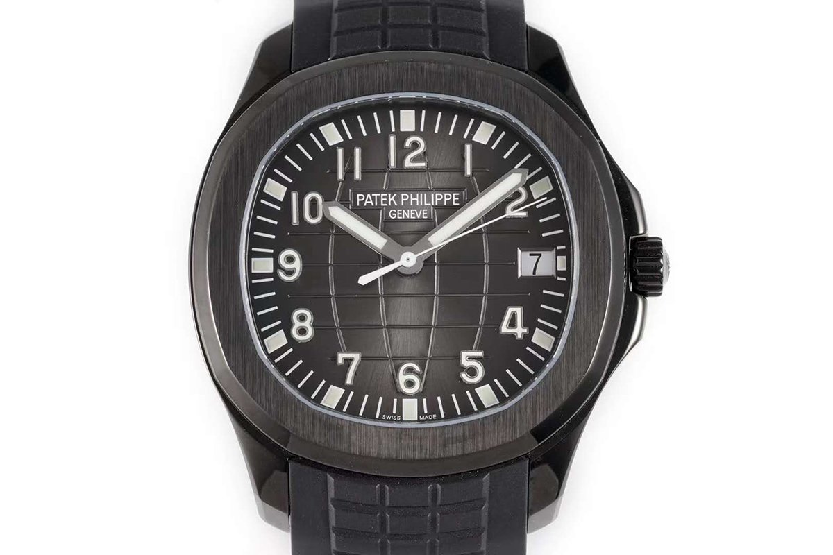 Aquanaut 5167A ‘Black Venom Limited Edition’ Black Dial on Black Rubber Strap