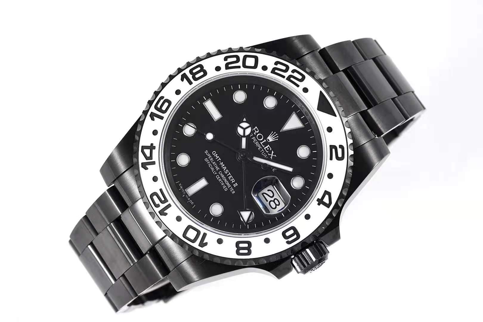 GMT Master II 116710 “Oreo” Black Dial in PVD