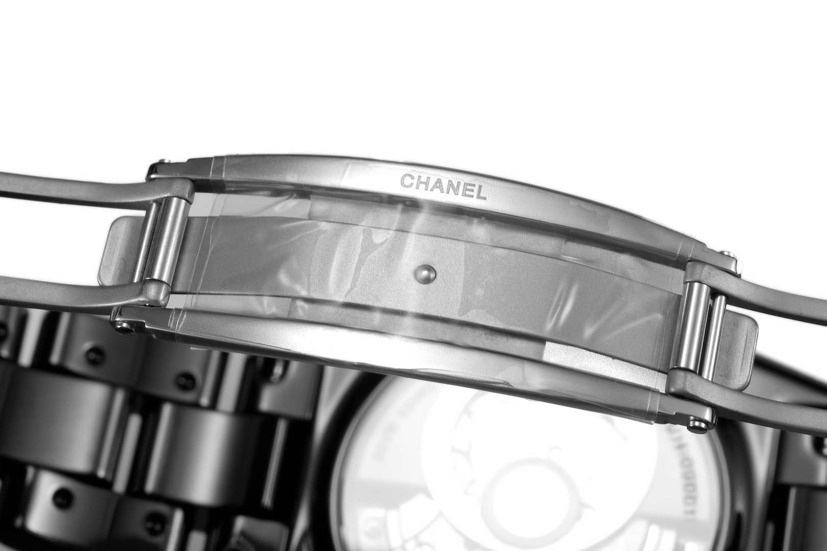 J12 Black Ceramic and Steel with D1am0nd Markers Ref: H5697