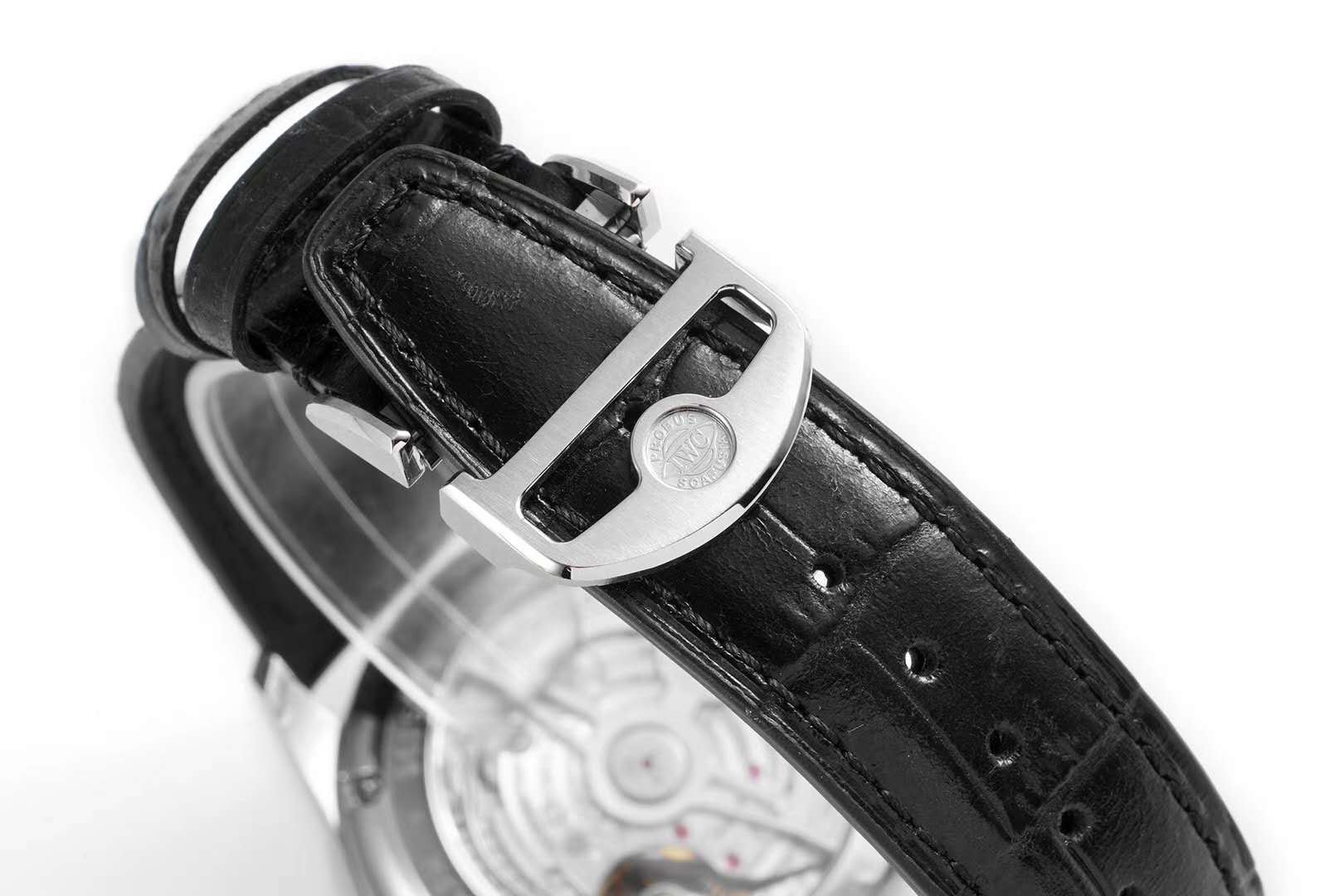 Portugieser Chronograph IW371606 Blue Dial in Steel