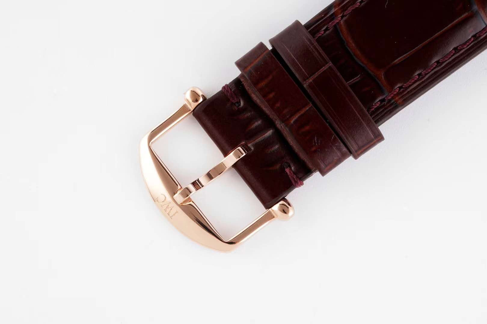 Portofino Chronograph IW391021 Grey Dial in Rose Gold