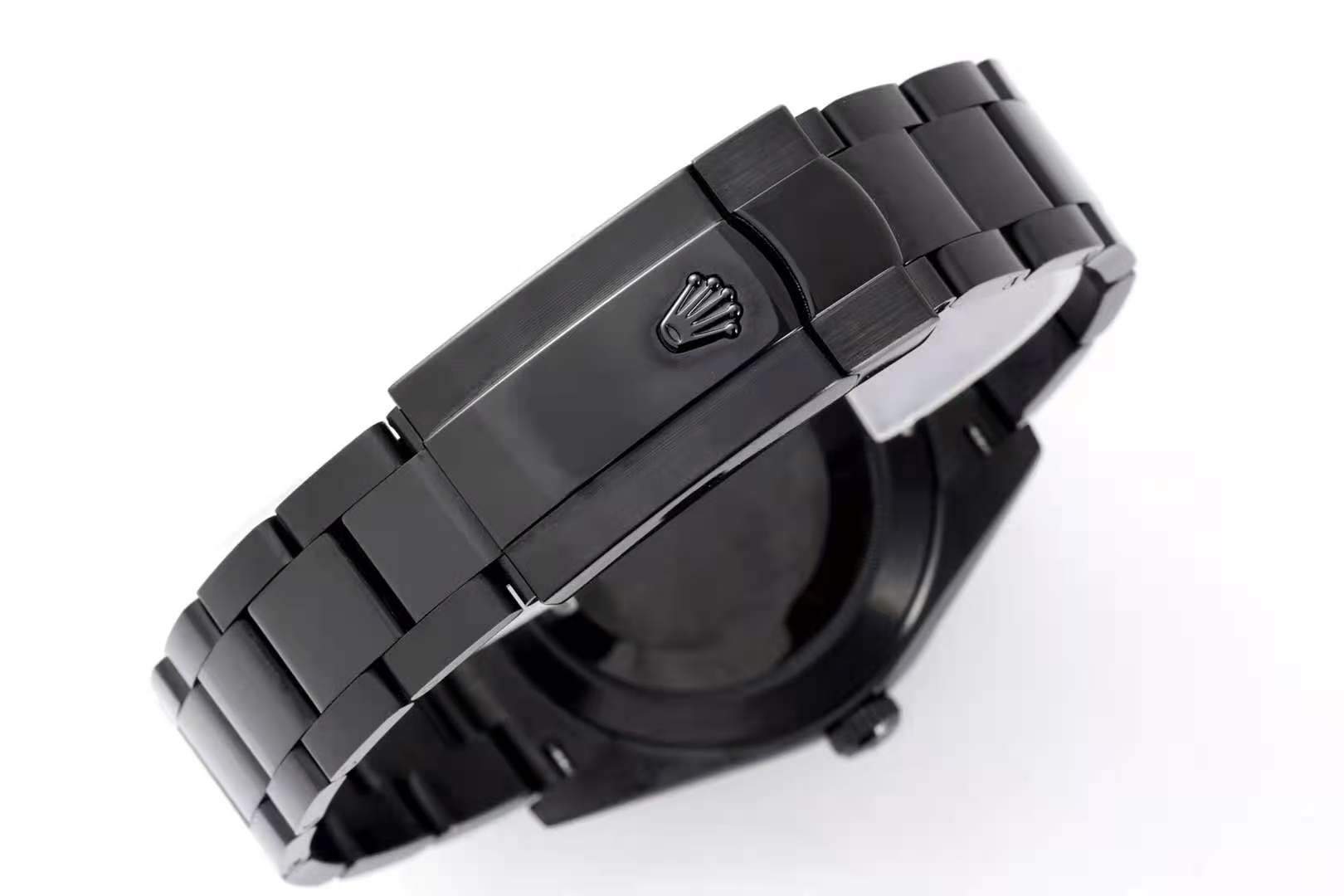 Datejust 41 Black Dial with Stick Markers in PVD Black