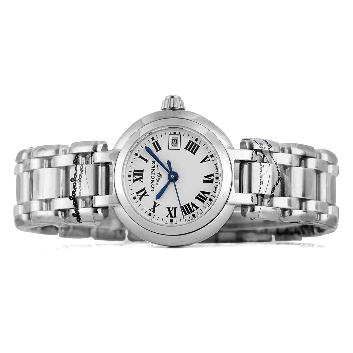 Primaluna White Dial with Roman Markers