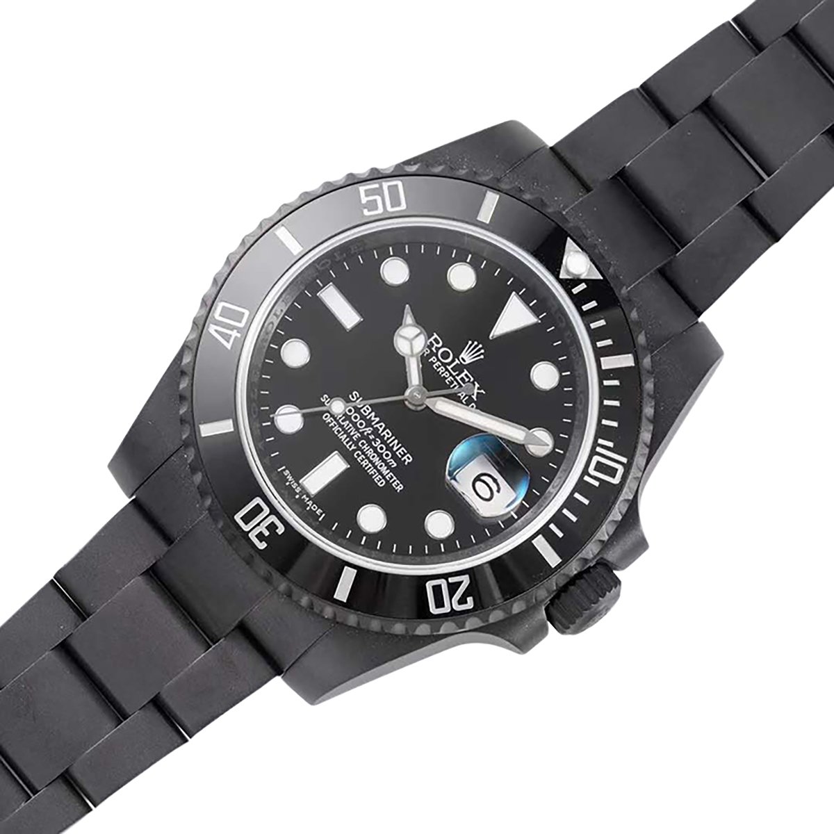 Submariner 116610LN in PVD Black