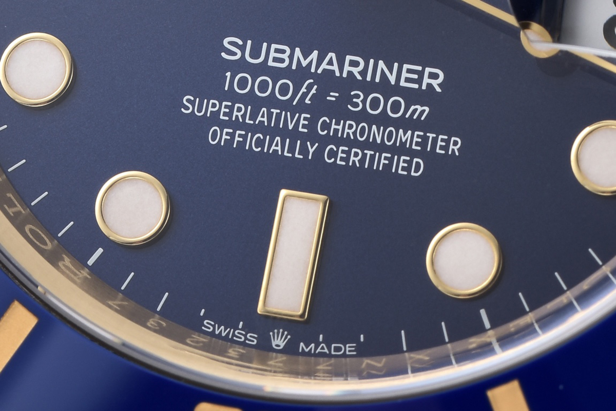 Submariner 41 126618LB Blue Ceramic in Yellow Gold