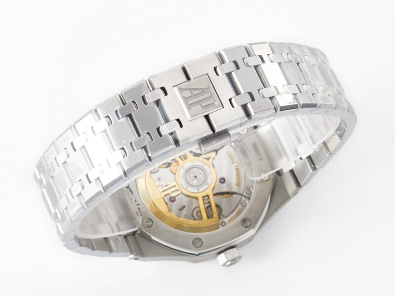 Royal Oak 41mm 15500 SS ZF 1:1 Best Edition Black Textured Dial on SS Bracelet SA4302 S*per Clone V3