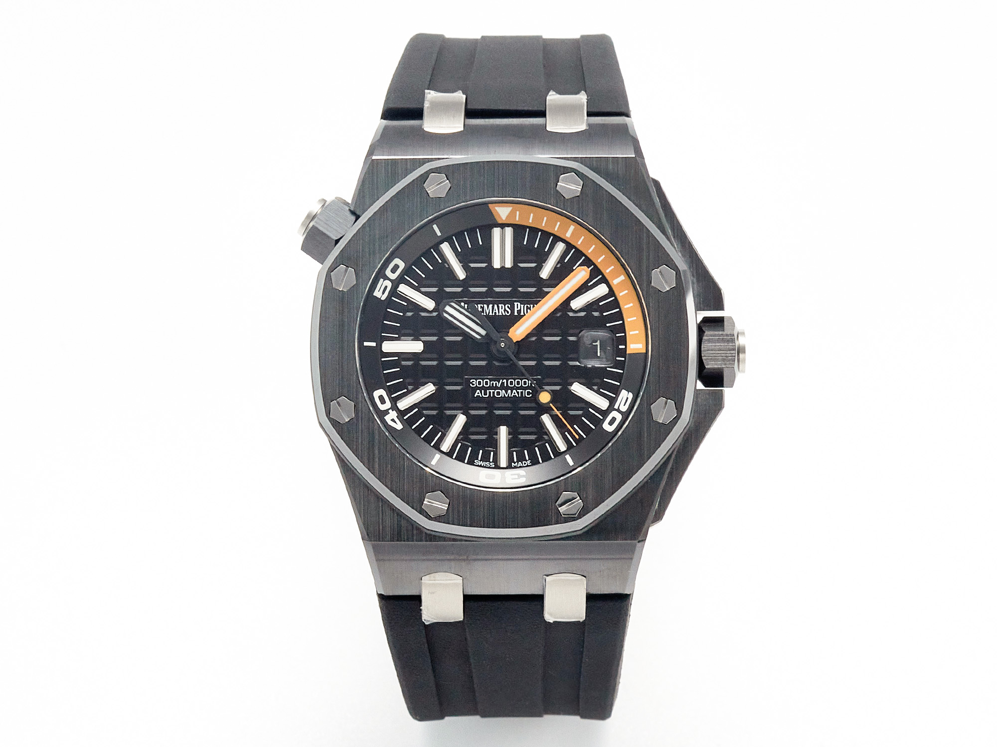 Royal Oak Offshore Diver 15707 Black Ceramic ZF 1:1 Best Edition SA3120 S*per Clone