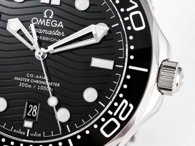 Seamaster Diver 300M VSF 1:1 Best Edition Black Ceramic Black Dial on SS Bracelet A8800 V2